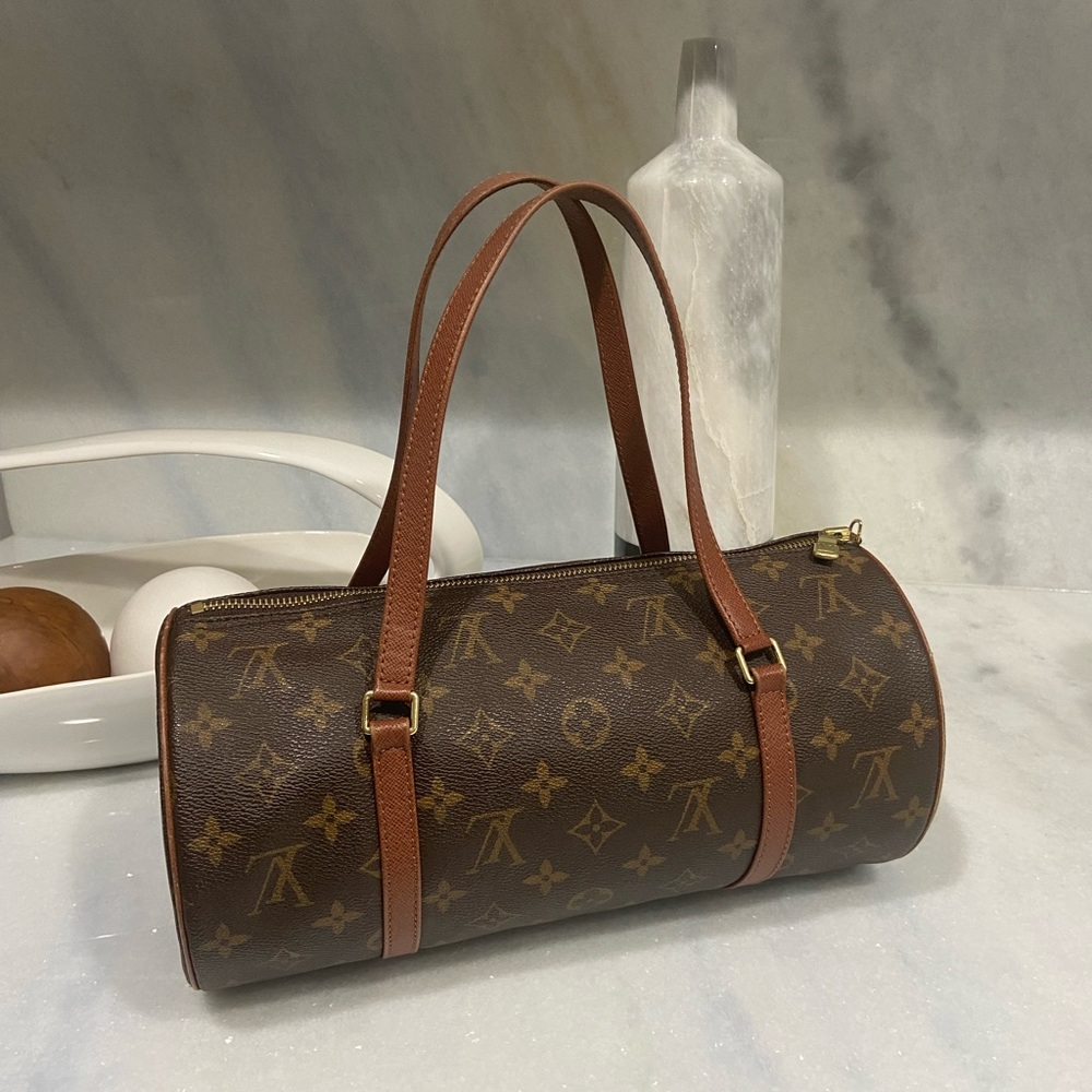 Louis Vuitton Monogram Papillon 30 Satchel SP1000